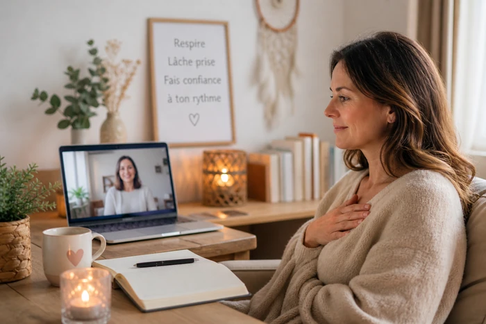 Hypnose en visio : comment se déroule une séance à distance ?